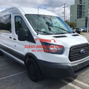 2015 Ford Transit Passenger 350 XLT 3dr LWB Medium Roof Passenger Van w/Sliding Passenger Side Door